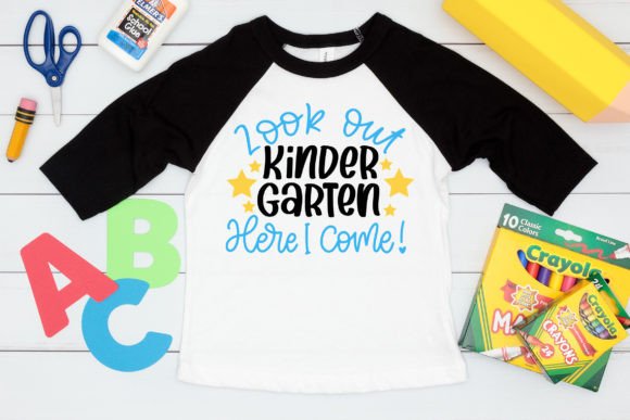 Look Out Kinder Garten SVG: A Versatile Graphic Design Asset for Crafters