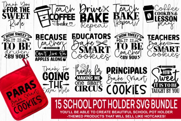 School Pot Holder SVG Bundle Review: Practical Design for Real Projects